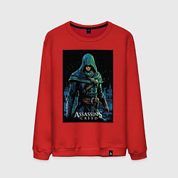 Мужской свитшот Assassins creed в капюшоне
