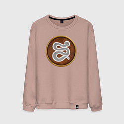 Свитшот хлопковый мужской Иллирия Rome: Total War Alexander, цвет: пыльно-розовый
