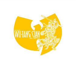 Свитшот хлопковый мужской Wu shaolin logo, цвет: белый — фото 2