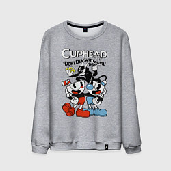 Мужской свитшот Cuphead - devil