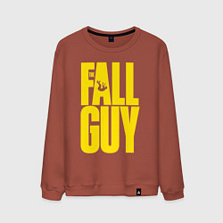 Мужской свитшот The fall guy logo