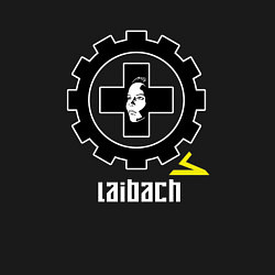 Свитшот хлопковый мужской Laibach - A face, цвет: черный — фото 2