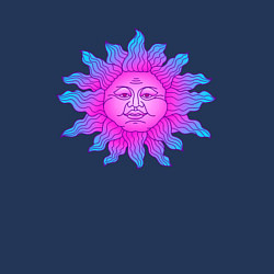 Свитшот хлопковый мужской Холодное солнце, цвет: тёмно-синий — фото 2