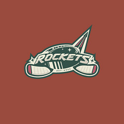 Свитшот хлопковый мужской Rockets Minsk Hockey 2023, цвет: кирпичный — фото 2