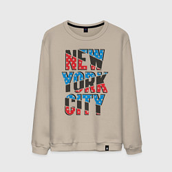 Мужской свитшот Америка Нью-Йорк