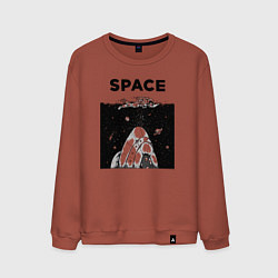 Мужской свитшот Морской космос