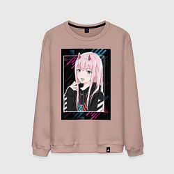 Мужской свитшот Zero Two is darling