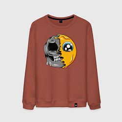 Мужской свитшот Смайлик грустит