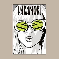 Свитшот хлопковый мужской Paramore - Hayley Williams, цвет: миндальный — фото 2