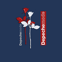 Свитшот хлопковый мужской Depeche Mode - Roses violator, цвет: тёмно-синий — фото 2