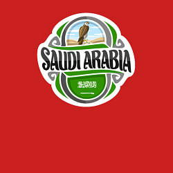 Свитшот хлопковый мужской Saudi Arabia, цвет: красный — фото 2