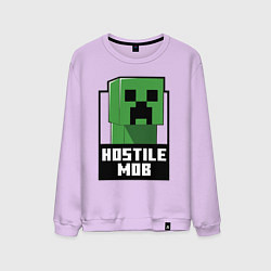 Мужской свитшот Minecraft hostile mob