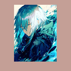 Свитшот хлопковый мужской О моём перерождении в слизь великий Римуру, цвет: пыльно-розовый — фото 2