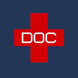 Свитшот хлопковый мужской Доктор, цвет: тёмно-синий — фото 2