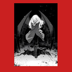 Свитшот хлопковый мужской О моём перерождении в слизь Римуру Темпест с крыль, цвет: красный — фото 2