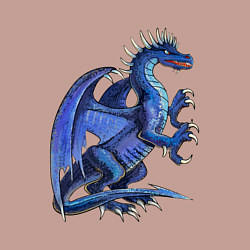 Свитшот хлопковый мужской Azure dragon, цвет: пыльно-розовый — фото 2