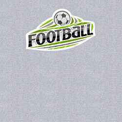 Свитшот хлопковый мужской Football sport, цвет: меланж — фото 2