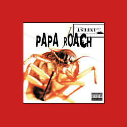 Свитшот хлопковый мужской Papa Roach - infest, цвет: красный — фото 2