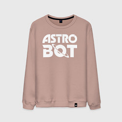 Мужской свитшот Astro bot logo