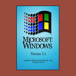 Свитшот хлопковый мужской Windows 3, цвет: кирпичный — фото 2