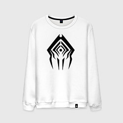 Свитшот хлопковый мужской Warframe Stalker, цвет: белый