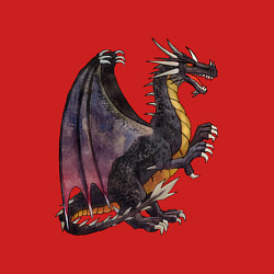 Свитшот хлопковый мужской HOMM3 Black Dragon, цвет: красный — фото 2