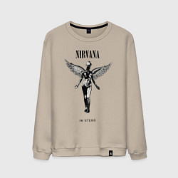 Мужской свитшот In utero Nirvana