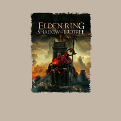 Свитшот хлопковый мужской Shadow of the erdtree - Elden ring, цвет: миндальный — фото 2