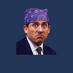 Свитшот хлопковый мужской Prison mike Michael Scott офис, цвет: тёмно-синий — фото 2