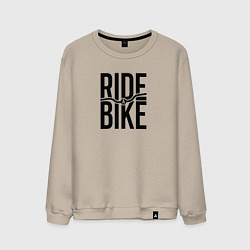 Мужской свитшот Black ride bike