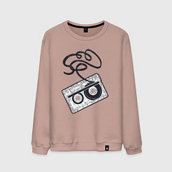 Мужской свитшот Аудиокассета