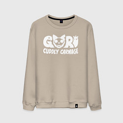 Мужской свитшот Goro cuddly carnage logotype