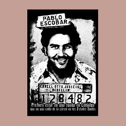 Свитшот хлопковый мужской Escobar in the jail, цвет: пыльно-розовый — фото 2