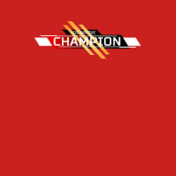 Свитшот хлопковый мужской Вы - чемпион, цвет: красный — фото 2