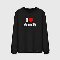 Мужской свитшот I love Audi
