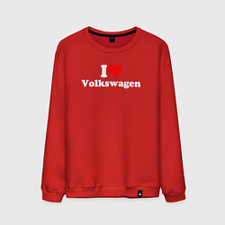 Мужской свитшот I love Volkswagen