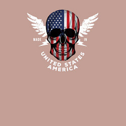 Свитшот хлопковый мужской Made in United States, цвет: пыльно-розовый — фото 2