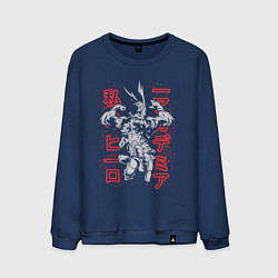 Мужской свитшот Моя геройская академия Изуку Мидория All Might