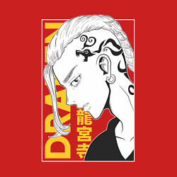 Свитшот хлопковый мужской Токийские мстители Ken Rygji Кен Рюгуджи, цвет: красный — фото 2