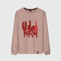 Мужской свитшот New York red