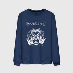 Мужской свитшот Evanescence rock dog