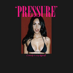 Свитшот хлопковый мужской Pressure Megan Fox, цвет: черный — фото 2