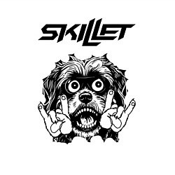 Свитшот хлопковый мужской Skillet - rock dog, цвет: белый — фото 2