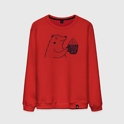 Мужской свитшот Крепкий как мой кофе