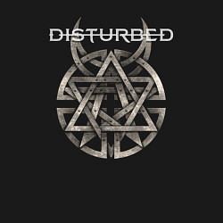 Свитшот хлопковый мужской Disturbed band, цвет: черный — фото 2