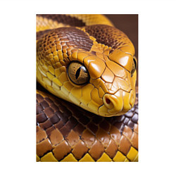 Свитшот хлопковый мужской Песчаная змея, цвет: белый — фото 2