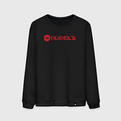 Мужской свитшот Deadlock red logo