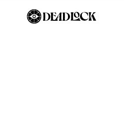 Свитшот хлопковый мужской Deadlock white logo, цвет: белый — фото 2