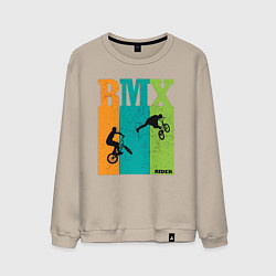 Мужской свитшот BMX велосипед