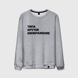 Мужской свитшот Крутое изображение